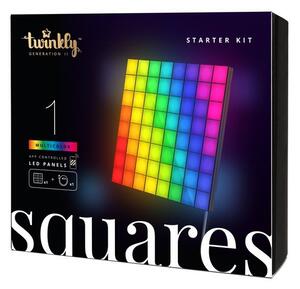 Twinkly TWQ064STW-01-BUSB - LED RGB Panel SQUARES 64xLED 16x16 см Wi-Fi