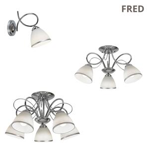 Brilagi - Плафонен полилей FRED 5xE27/60W/230V, Ø 59 см, лъскав хром