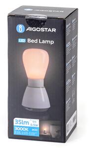 Aigostar - LED нощна лампа, зареждаща, 0,5W, 5V, 3000K, 650mAh
