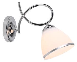 Brilagi - Стенна лампа FRED 1xE27/60W/230V, полирано хромово покритие