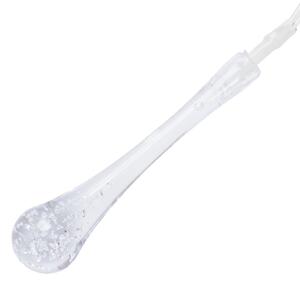 Aigostar - LED външна коледна гирлянда 100xLED/8 режима 3xAA 10m IP44 топла бяла капки