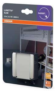 Osram - LED нощна лампа със сензор за сумрак LUNETTA LED/0,3W/230V бяла