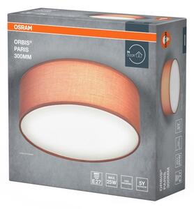 Osram - Плафон ORBIS PARIS 1xE27/25W/230V, диаметър 30 см, кафяв