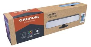Grundig - настолна LED RGBW лампа с регулируема яркост LED/0,7W/5V черна + дистанционно управление