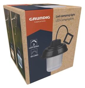 Grundig - LED къмпингова лампа LED/3xAA 3000/4500/6000K IP44 черна