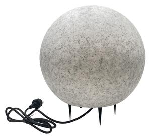 Външно декоративно осветително тяло LUMISTONE 1xE27/15W/230V IP65 диаметър 38 см