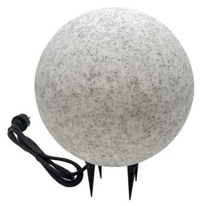 Външно декоративно осветително тяло LUMISTONE 1xE27/15W/230V IP65 Ø 28 см