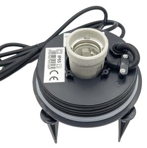 Външно декоративно осветително тяло LUMISTONE – 1xE27, 15W, 230V, IP65, Ø 38 см