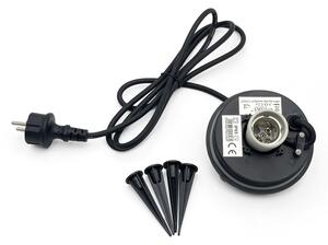 Външно декоративно осветително тяло LUMISTONE – 1xE27, 15W, 230V, IP65, Ø 38 см