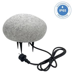 Външно декоративно осветително тяло LUMISTONE 1xE27/15W/230V IP65, диам. 26,5 cm