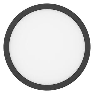 LED таванно осветително тяло EVORA LED/18W/230V 3000/4000/6000K Ø 22,5 см, черно