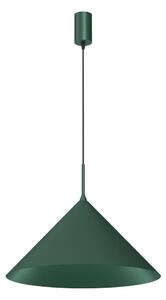 Полилей на кабел CAPITAL 1xGX53/15W/230V, диаметър 46 см, зелен
