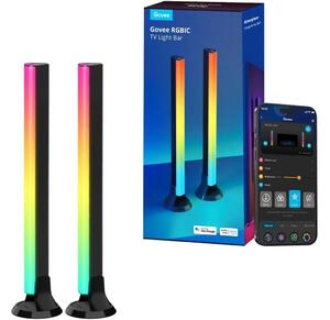 Govee - SMART LED RGBIC панел 38 см за TV 43-75" - 2 бр. Wi-Fi