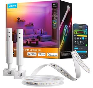 Govee - LED RGBICWW Подвесна LED лента LED/36W/24V 4m Skyline Matter Wi-Fi