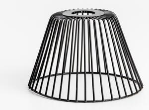 Brilagi - LED плафон-полилей CERIA WIRE 1xE27/40W/230V, Ø 21 см, черен/дъб