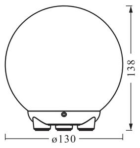 Osram - LED RGBW димируема настолна лампа SMART+ MAGIC LED/2,5W/5V Wi-Fi