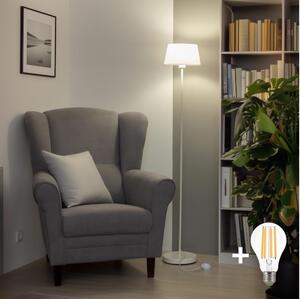 Brilagi - LED подова лампа CERIA 1xE27/40W/230V Ø 25 см бяла