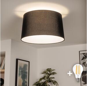 Brilagi - LED прикрепен таванен полилей CERIA 1xE27/40W/230V Ø 45 см черен