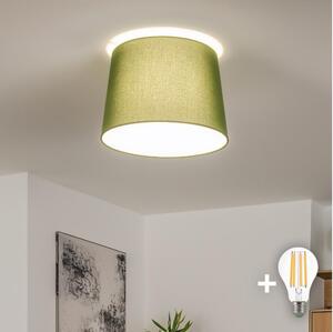 Brilagi - LED полилей за повърхностен монтаж CERIA 1xE27/40W/230V Ø 30 см зелен
