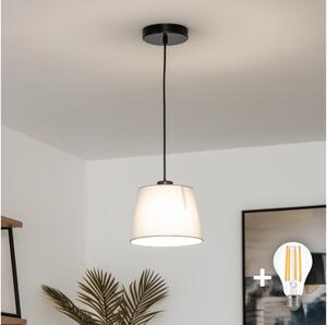 Brilagi - LED полилей на кабел CERIA 1xE27/40W/230V Ø 20,5 см, сив