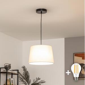 Brilagi - LED полилей на кабел CERIA 1xE27/40W/230V Ø 30 см бежов