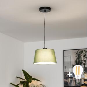 Brilagi - LED полилей на кабел CERIA 1xE27/40W/230V Ø 25 см зелен