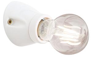 Orion - Стенно осветително тяло FROST 1xE27/60W/230V бяло
