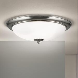 Orion - Плафон EMPIRA 3xE27/40W/230V, диаметър 48 см, матов хром
