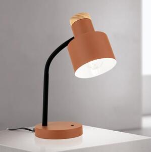 Orion - Настолна лампа GILI 1xE27/40W/230V цвят тухла