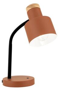 Orion - Настолна лампа GILI 1xE27/40W/230V цвят тухла