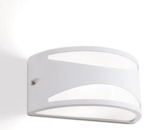 Orion - Външно стенно осветително тяло SHELL 1xE27/40W/230V IP54 бяло