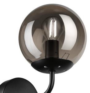 Brilagi - Настенна лампа MALIVA 1xE14/15W/230V черна/опушена