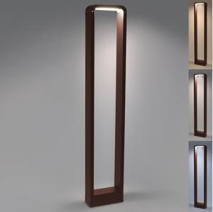Brilagi - LED външна лампа BARI LED/7W/230V 3000/4000/6000K кафява IP54 80 см