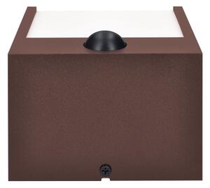 Brilagi-LED Външно стенно осветително тяло TERNI с сензор, LED 12W, 230V, кафяво, IP44