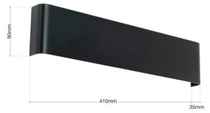 Orion - LED стенен аплик ACCENT LED/14W/230V черен