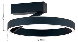 Orion - LED таванно осветително тяло KOLK LED/40W/230V 2700/3000/4000K Ø 40 см черно
