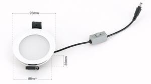 Orion - LED димируемо вградено осветително тяло OFFICE LED/10W/230V 3000/4000/6000K UGR<19 IP44