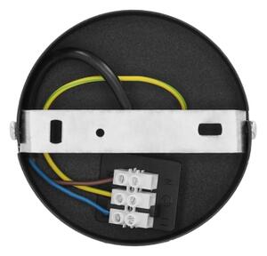 Полилей на кабел SARTA 1xE27/60W/230V диаметър 45 см черен/джут