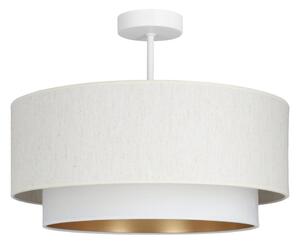 Плафон NATIA за повърхностен монтаж 1xE27/60W/230V Ø 45 см бял
