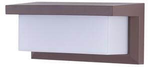 Brilagi - LED външно стенно осветително тяло BRICKY LED/12W/230V кафяво IP54