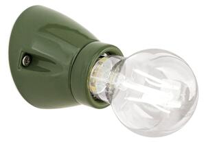 Orion - Стенен аплик FROST 1xE27/60W/230V зелен