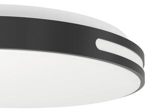 Eglo 300687-LED RGBW димируемо таванно осветително тяло MONTEGRANARO-Z LED/18,5W/230V черно + с дистанционно управление