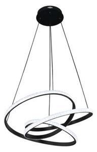 Димируем LED полилей на кабел, LED/90W/230V, 3000-6500K, диаметър 47 см + дистанционно управление