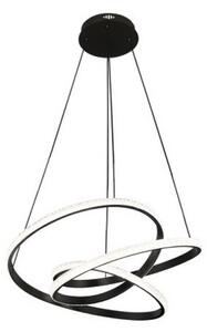 Димируем LED полилей на кабел, LED/90W/230V, 3000-6500K, диаметър 47 см + дистанционно управление