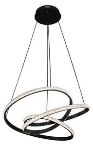 Димируем LED полилей на кабел, LED/90W/230V, 3000-6500K, диаметър 47 см + дистанционно управление