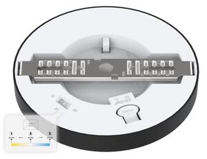 LED таванно осветително тяло EVORA LED/6W/230V 3000/4000/6000K Ø 14 см черно