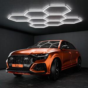 LED Таванно осветително тяло LED/350W/85-265V 6500K 313x298 cm CRI 90 IP44 бяло