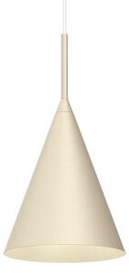 Полилей на кабел CAPITAL 1xGX53/15W/230V, с диаметър 17 см, в кремав цвят
