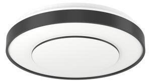 Eglo 300688 -LED RGBW димируемо таванно осветително тяло MONTERIGGIONI-Z LED/18,5W/230V черно + дистанционно управление