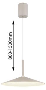 Globo 15635SA - LED полилей на кабел LAMPONE LED/18W/230V 4000K бежов